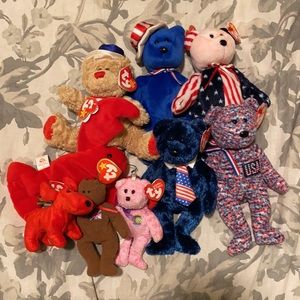 Assorted beanie baby bundle